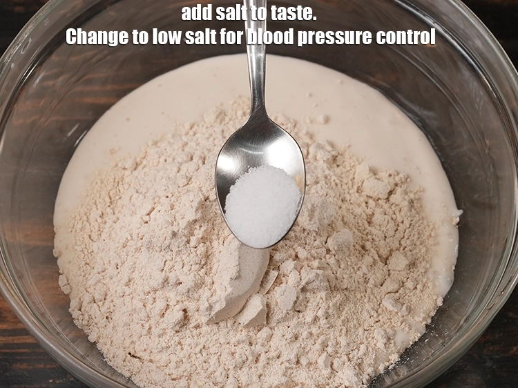Step 11 – <p>Add salt to taste. Change to low salt for blood pressure control.</p>