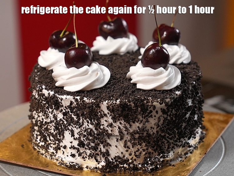 Step 40 – <p><span style="background-color:rgb(255,255,255);color:rgb(0,0,0);">Chill the assembled cake in the refrigerator for at least 1 hour to allow …