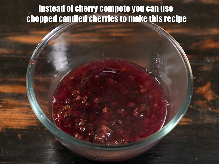 Step 42 – <p><span style="background-color:rgb(255,255,255);color:rgb(0,0,0);">Instead of cherry compote you can use chopped candied cherries to make this recipe. …