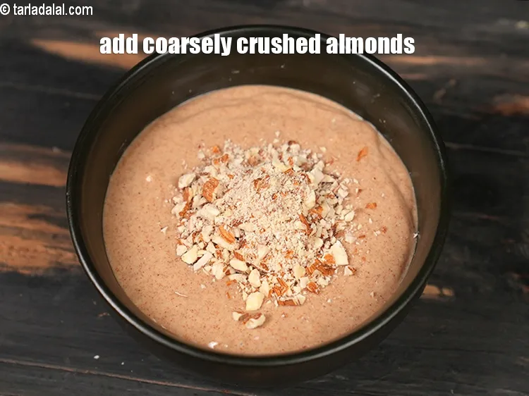 Step 21 – <p>You can increase the quantity of crushed roasted almonds for extra crunch and mouthfeel.</p>