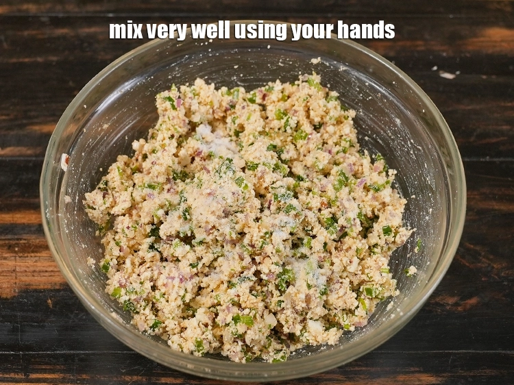 Step 14 – <p>Mix very well using your hands. Keep aside.</p>