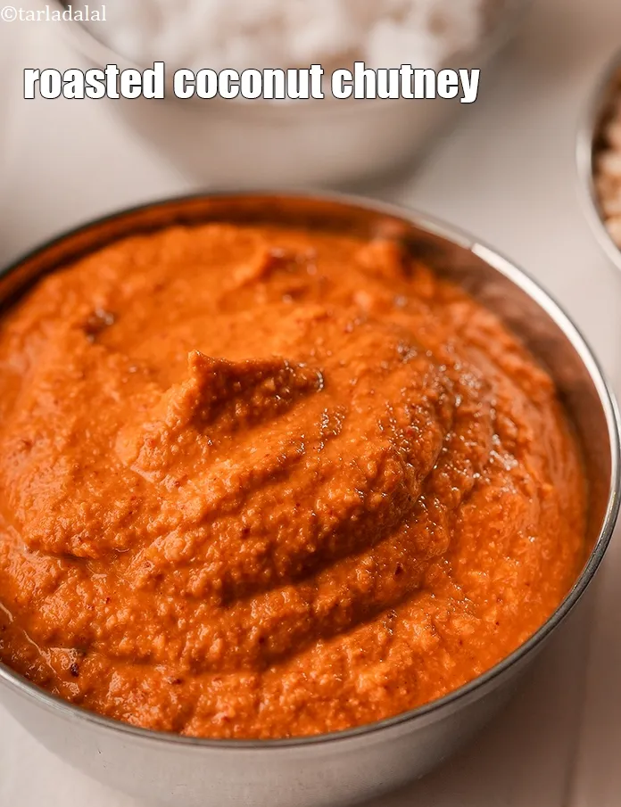 Step 18 – <p><span style="color:rgb(0,0,0);">Store the </span><strong>South-Indian fried coconut chutney</strong><span style="color:rgb(0,0,0);"> in an air-tight container and use as …