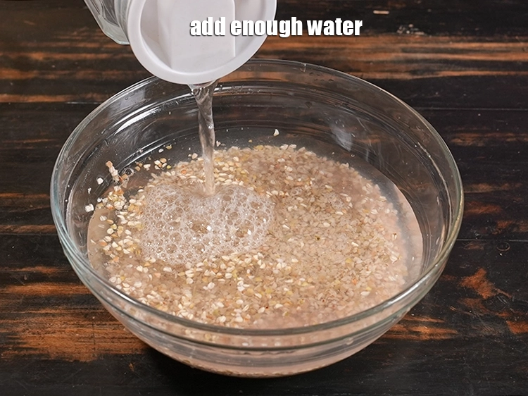 Step 2 – <p>Add enough water.</p>