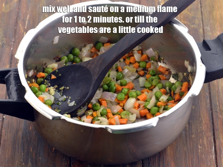 Step 21 – <p><span style="background-color:rgb(255,255,255);color:rgb(0,0,0);">Mix well and sauté on a medium flame for 1 to 2 minutes or …