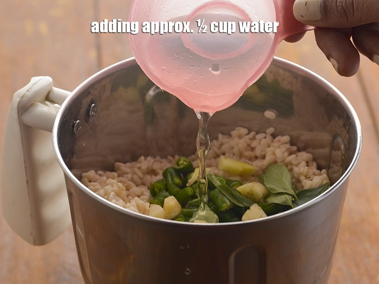 Step 17 – <p>Adding approx. ½ cup water.</p>