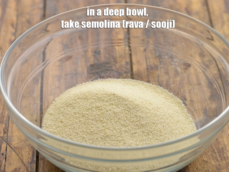 Step 11 – <p>To prepare a thin flowy batter for the crispy rava dosa, in a deep bowl, …
