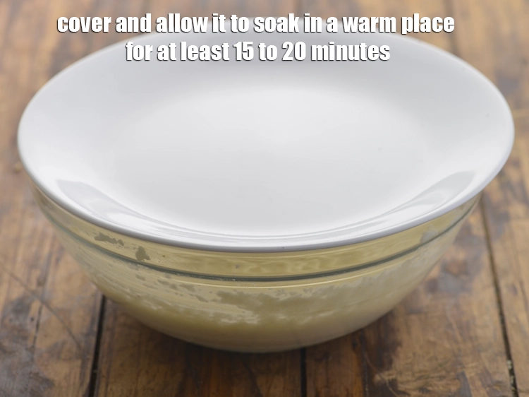 Step 16 – <p>Cover and allow it to soak in a warm place for at least 15 to …