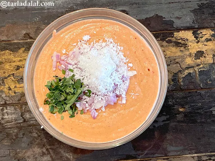 Step 20 – <p>Add curry leaves. Many people even add drumstick leaves to increase the nutrient quotient of …