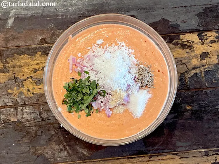 Step 23 – <p>Add salt. This recipe yields 10 <strong>adai dosas</strong>, if you don’t wish to make all …