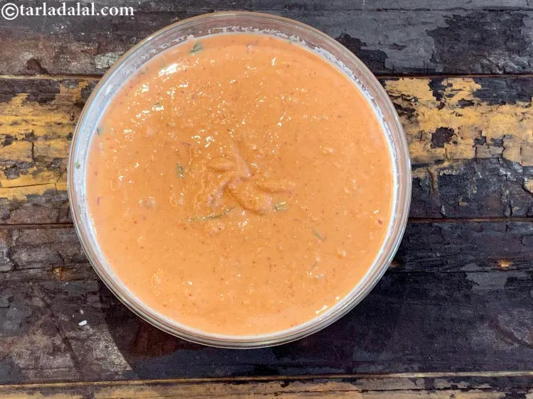 Step 24 – <p>Mix well and our <strong>adai dosa</strong> batter is ready. Add water if required to adjust …