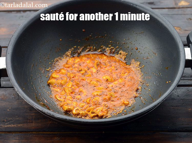 Step 19 – <p>Sauté on a medium flame for another 1 minute.</p>