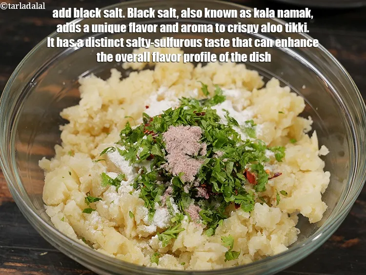 Step 33 – <p>Add 1 tsp <a href="https://www.tarladalal.com/glossary-black-salt-sanchal-kala-namak-422i">black salt (sanchal)</a>. Black salt, also known as kala namak, adds …