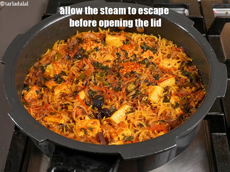 Step 52 – <p>Allow the steam to escape before opening the lid.</p>