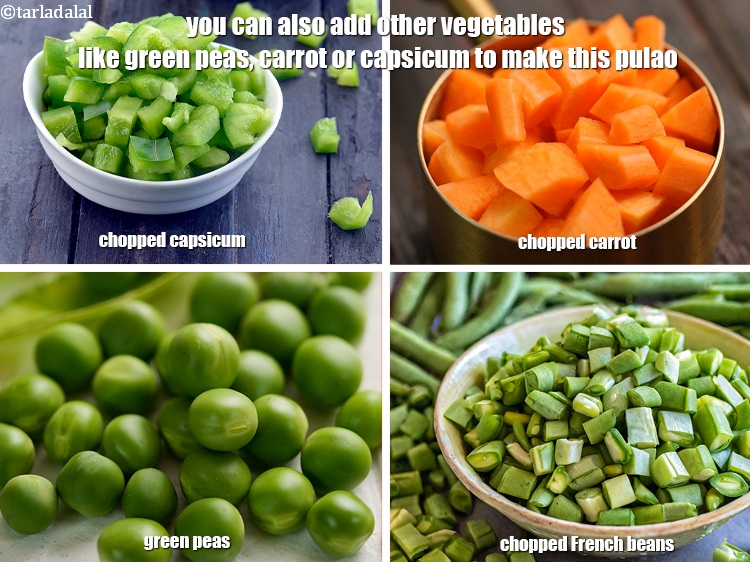 Step 55 – <p>You can also add other vegetables like green peas, carrot or capsicum to make this …