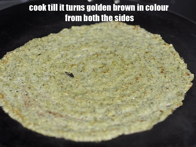 Step 26 – <p>Cook till it turns golden brown in colour from both the sides.</p>