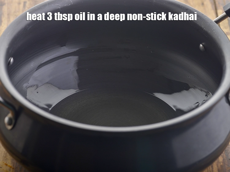 Step 19 – <p>For preparing the Punjabi Rajma masala recipe, heat the <span style="background-color:rgb(255,255,255);color:rgb(0,0,0);">3 tbsp </span><a href="https://www.tarladalal.com/glossary-oil-671i"><u>oil</u></a> in …