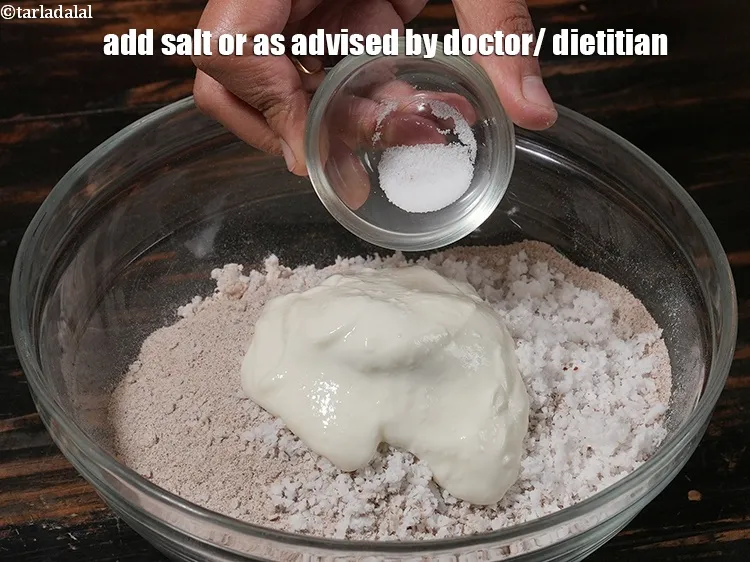 Step 8 – <p>Add ⅛ tsp salt or as advised by doctor/ dietitian.</p>