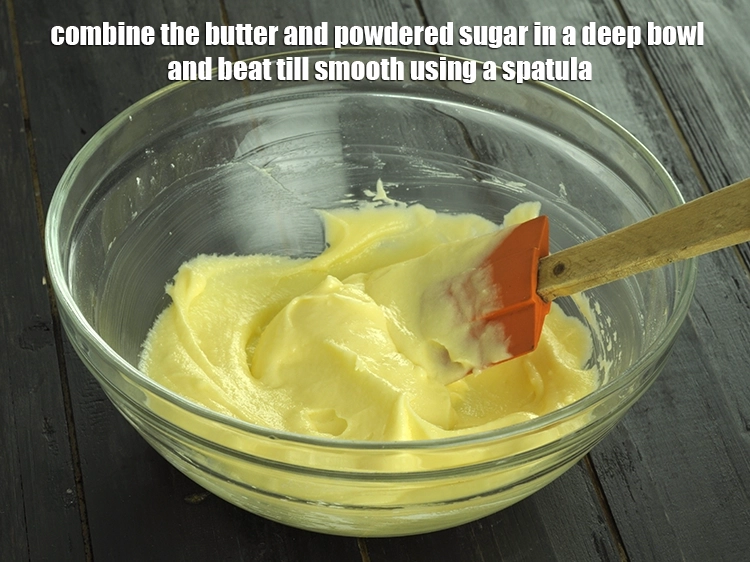 Step 1 – <p><span style="background-color:rgb(255,255,255);color:rgb(0,0,0);">Combine the 1/2 cup </span><a href="https://www.tarladalal.com/glossary-butter-makhan-233i#ing_3124"><u>soft butter</u></a><span style="background-color:rgb(255,255,255);color:rgb(0,0,0);"> and 2 tbsp </span><a href="https://www.tarladalal.com/glossary-powdered-sugar-280i"><u>powdered sugar</u></a><span …