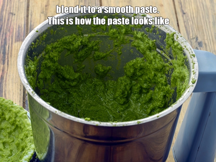 Step 13 – <p>Blend it to a smooth paste. This is how the paste looks like.&nbsp;</p>