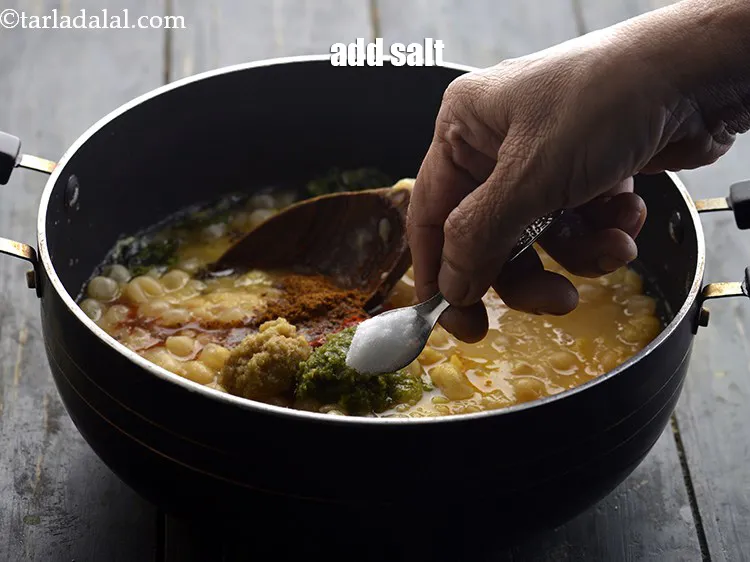 Step 21 – <p>Add the salt.</p>