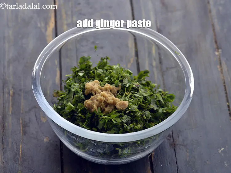 Step 31 – <p>Add the ginger paste.</p>
