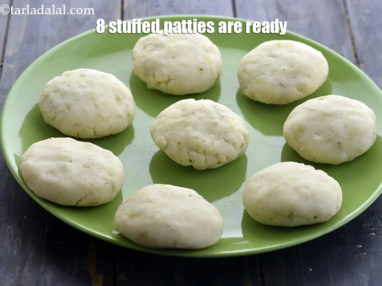Step 42 – <p>Repeat steps 1 to 5 to make 7 more stuffed <strong>patties</strong>. If you are in …