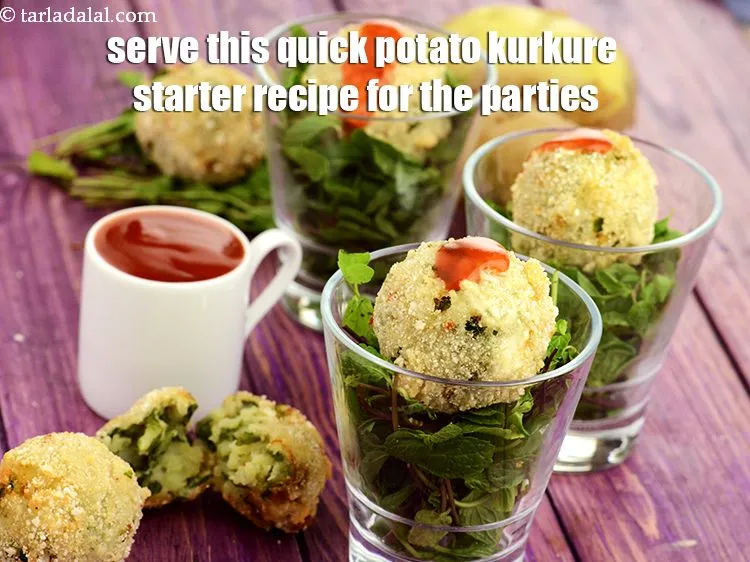 Step 46 – <p>Serve this quick <strong>potato kurkure </strong>starter recipe for the parties or gatherings.</p>