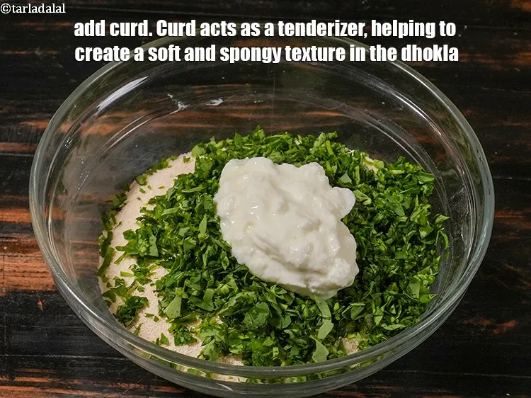 Step 14 – <p>Add ¼ cup <a href="https://www.tarladalal.com/glossary-curd-dahi-yogurt-yoghurt-383i">curd (dahi)</a>. Curd acts as a tenderizer, helping to create a …