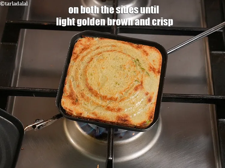 Step 24 – <p>On both the sides until light golden brown and crisp.</p>