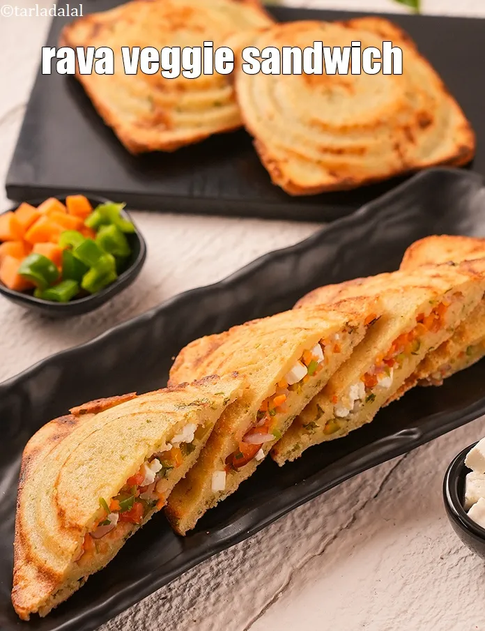 Step 26 – <p>Serve <strong>no bread vegetable sandwich recipe&nbsp;|&nbsp;sooji sandwich to maintain lower blood pressure&nbsp;|&nbsp;rava veggie sandwich&nbsp;|</strong> immediately.</p>