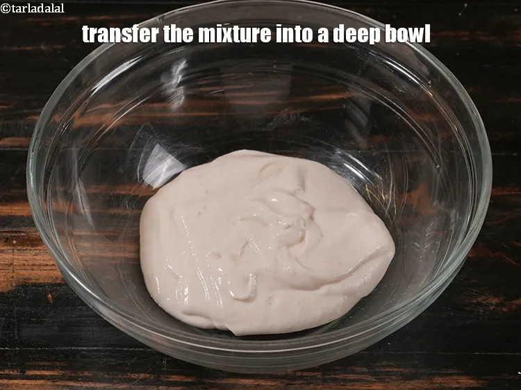Step 10 – <p>Transfer the mixture into a deep bowl.</p>