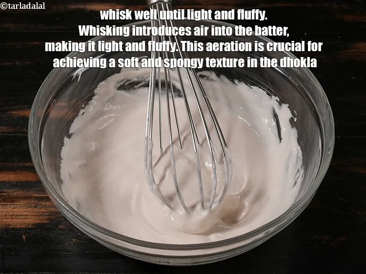 Step 11 – <p>Whisk well until light and fluffy. Whisking introduces air into the batter, making it light …