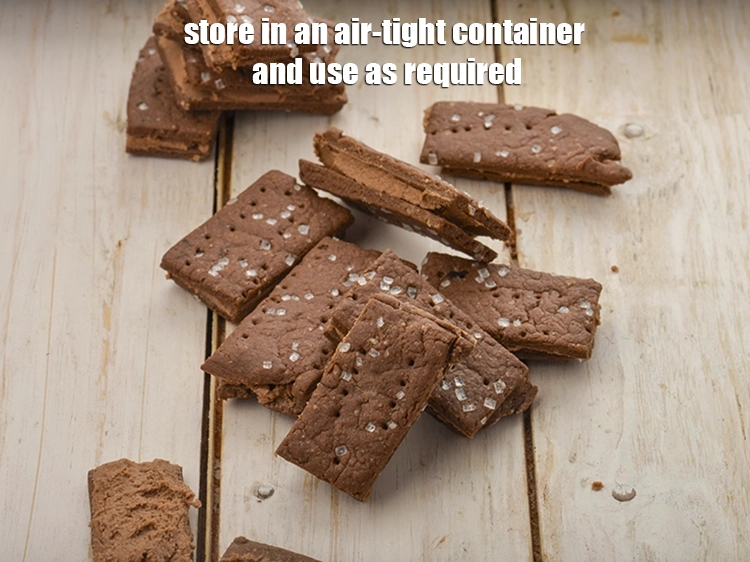 Step 10 – <p><span style="background-color:rgb(255,255,255);color:rgb(0,0,0);">Store </span><strong>Bourbon Biscuits </strong><span style="background-color:rgb(255,255,255);color:rgb(0,0,0);">in an air-tight container.</span></p>