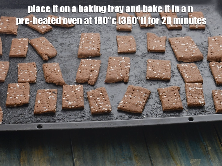 Step 7 – <p><span style="background-color:rgb(255,255,255);color:rgb(0,0,0);">Place it on a baking tray and bake it in a n pre-heated oven …