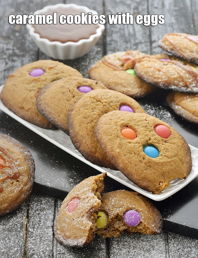 Step 11 – <p>Serve <strong>Caramel Cookies with Eggs</strong>.</p>