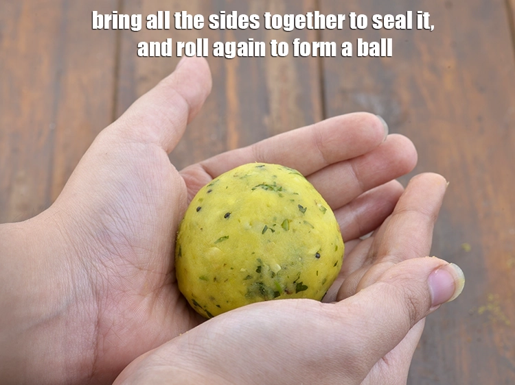 Step 9 – <p><span style="background-color:rgb(255,255,255);color:rgb(0,0,0);">Bring all the sides together to seal it, and roll again to form a …