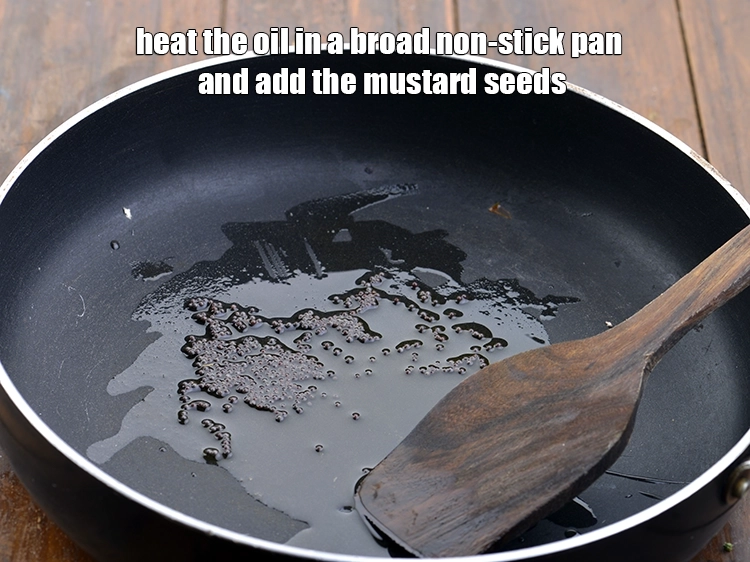 Step 1 – <p><span style="background-color:rgb(255,255,255);color:rgb(0,0,0);">Heat the </span><a href="https://www.tarladalal.com/glossary-oil-671i"><u>oil</u></a><span style="background-color:rgb(255,255,255);color:rgb(0,0,0);"> in a broad non-stick pan and add the </span><a …