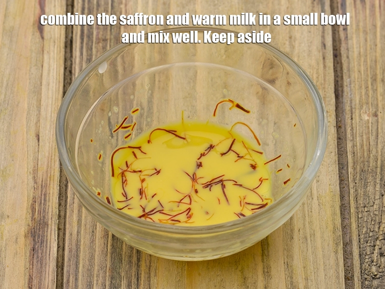 Step 1 – <p><span style="background-color:rgb(255,255,255);color:rgb(0,0,0);">Combine the </span><a href="https://www.tarladalal.com/glossary-saffron-kesar-520i"><u>saffron (kesar) strands</u></a><span style="background-color:rgb(255,255,255);color:rgb(0,0,0);"> and warm </span><a href="https://www.tarladalal.com/glossary-milk-doodh-full-cream-milk-514i"><u>milk</u></a><span style="background-color:rgb(255,255,255);color:rgb(0,0,0);"> in a …