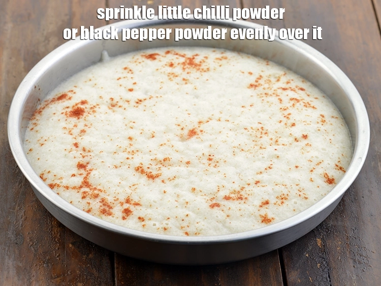 Step 7 – <p><span style="background-color:rgb(255,255,255);color:rgb(0,0,0);">Sprinkle little </span><a href="https://www.tarladalal.com/glossary-chilli-powder-red-chilli-powder-339i"><u>chilli powder</u></a><span style="background-color:rgb(255,255,255);color:rgb(0,0,0);"> or coarsely </span><a href="https://www.tarladalal.com/glossary-crushed-black-pepper-568i"><u>crushed black pepper (kalimirch)</u></a><span style="background-color:rgb(255,255,255);color:rgb(0,0,0);"> …