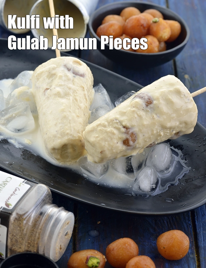 Step 17 – <p><span style="background-color:rgb(255,255,255);color:rgb(0,0,0);">Serve </span><strong>Gulab Jamun Kulfi recipe | Kulfi with Gulab Jamun Pieces</strong><span style="background-color:rgb(255,255,255);color:rgb(0,0,0);"> immediately.</span></p>