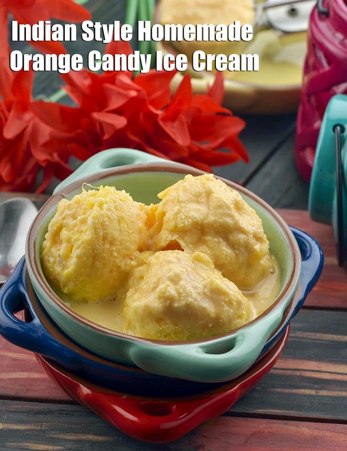 Step 9 – <p><span style="background-color:rgb(255,255,255);color:rgb(0,0,0);">Scoop and serve </span><strong>Orange and Chunky Caramel Ice Cream recipe | &nbsp;Indian Style Homemade …