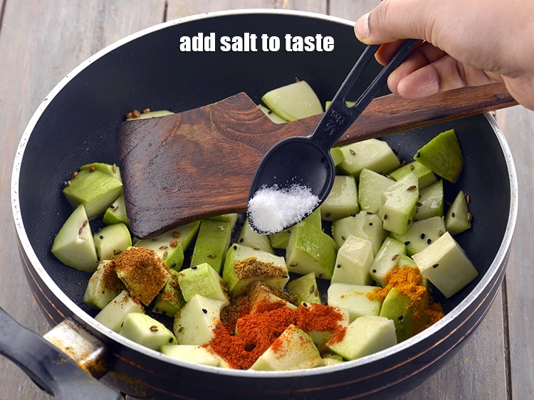 Step 13 – <p>Likewise, add the <a href="https://www.tarladalal.com/glossary-salt-namak-table-salt-418i"><u>salt </u></a><span style="background-color:rgb(255,255,255);color:rgb(0,0,0);">to taste</span>.</p>