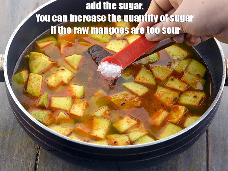 Step 17 – <p>Now add the <span style="background-color:rgb(255,255,255);color:rgb(0,0,0);">2 tbsp </span><a href="https://www.tarladalal.com/glossary-sugar-chini-shakkar-278i"><u>sugar</u></a>. You can increase the quantity of sugar …