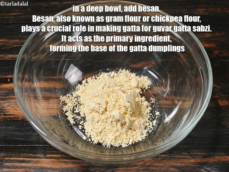 Step 3 – <p>To make <strong>guvar gatta sabzi recipe | gavar gatta sazbi for chronic kidney disease | …