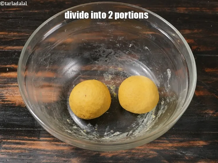 Step 13 – <p>Divide into 2 portions.</p>