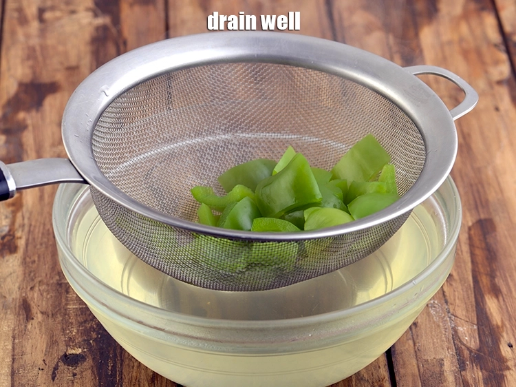 Step 2 – <p><span style="background-color:rgb(255,255,255);color:rgb(0,0,0);">Drain well.</span></p>