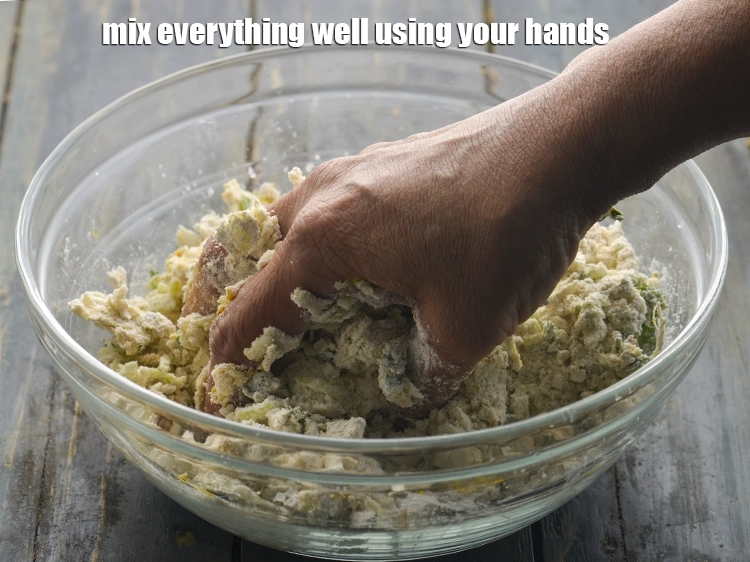 Step 13 – <p>Mix everything well using your hands.</p>