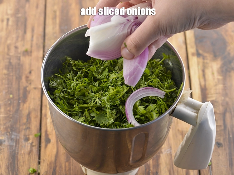 Step 12 – <p>Now add the <a href="https://www.tarladalal.com/glossary-onions-pyaz-pyaaz-kanda-548i#ing_2342"><u>sliced onions</u></a>. This will give a slight pungency to this tasty …