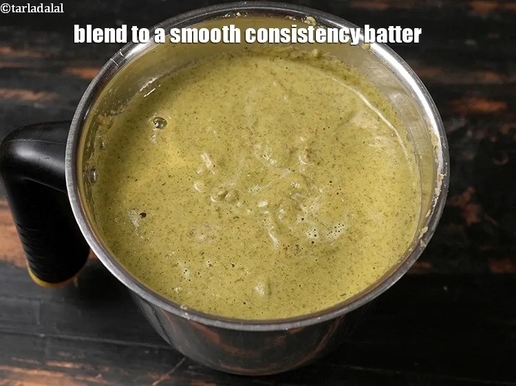 Step 12 – <p>Blend to a smooth consistency batter.</p>