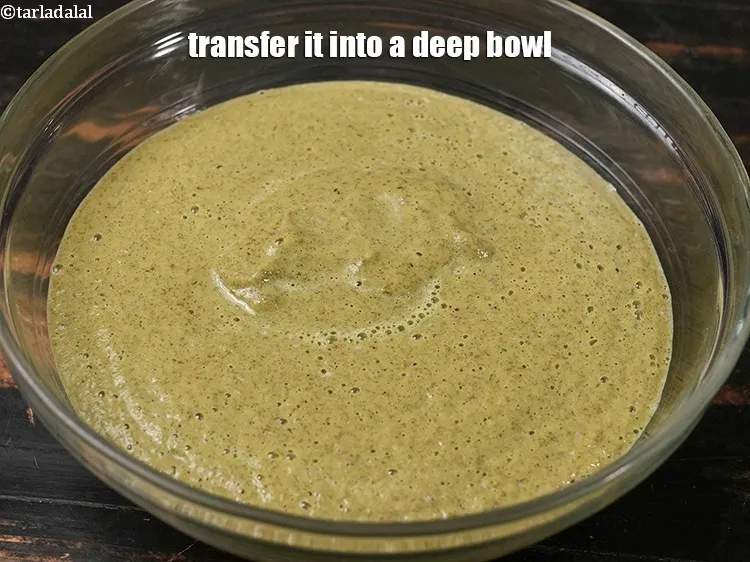 Step 13 – <p>Transfer it into a deep bowl.&nbsp;</p>